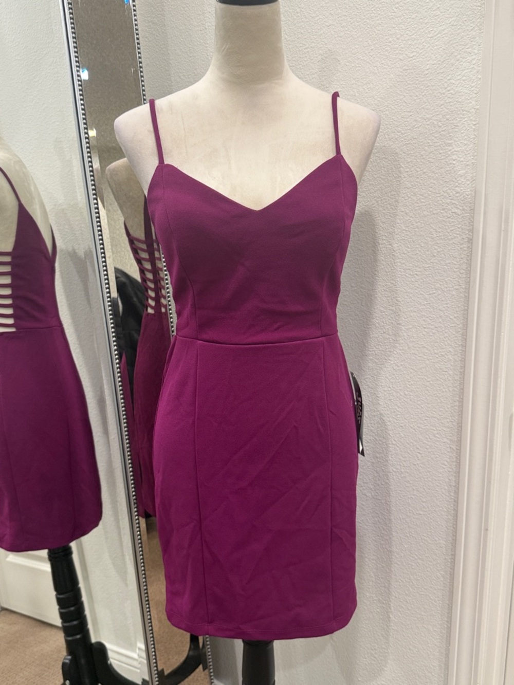 Jump Apparel Spaghetti-Strap Mini Dress